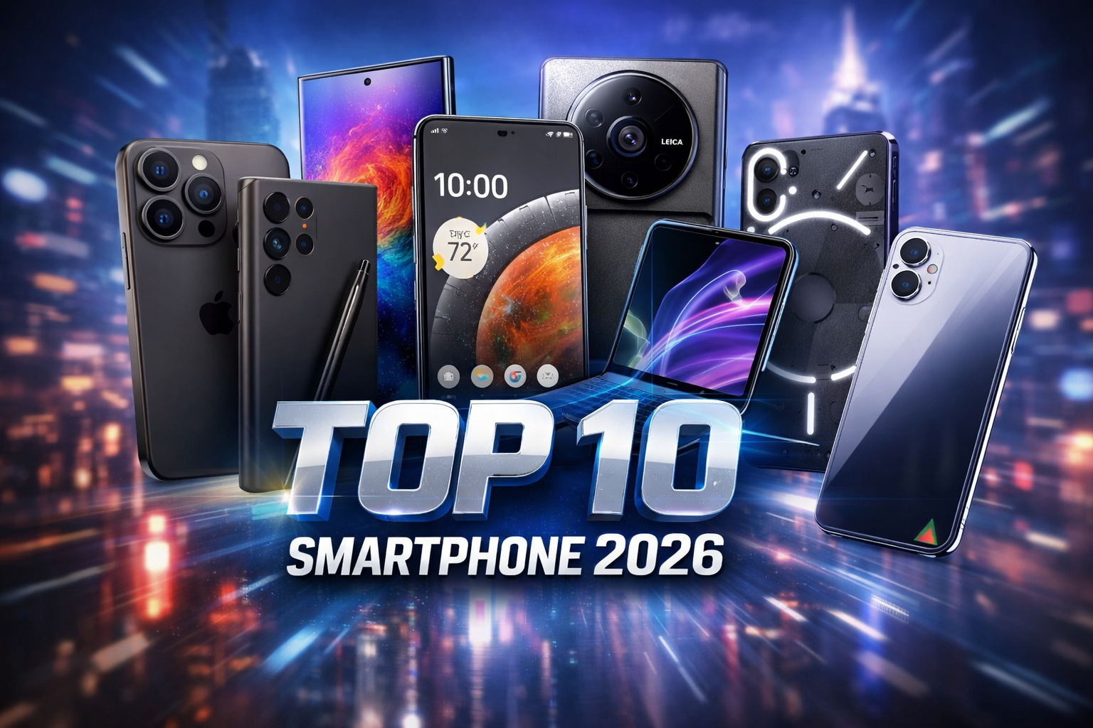 Top 10 Smartphones in 2026 – Best Flagship Phones You Can Buy